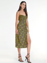 Sunny Escapes Floral Strap Midi Dress